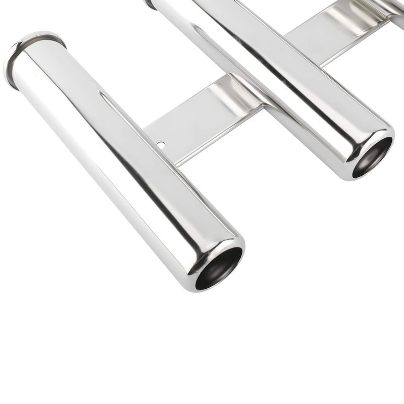 NovelBee 4 Tubes 316 Stainless Steel Fishing Rod Holder for Boats Yacht - Image 4